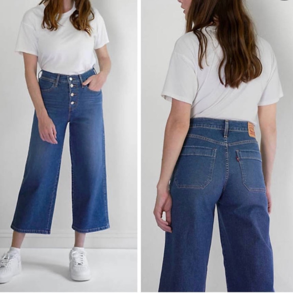 Levi’s Mile High Wide Leg Crop Jean